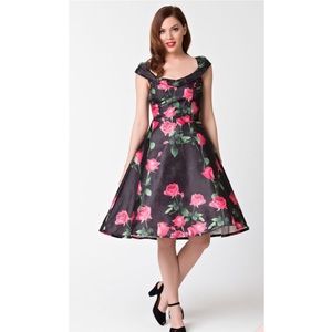 $pring Sale - Voodoo Vixen Rosabelle Swing Dress